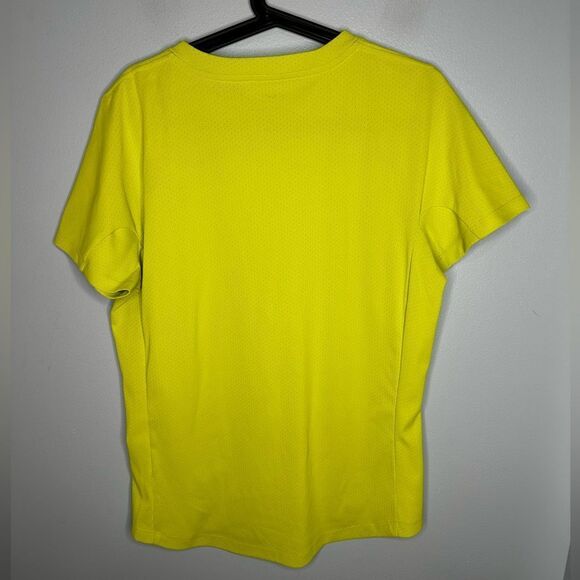 Nike Court Rafa Nadal Dri-FIT ADV Tennis Shirt Volt Men’s Size Medium - Picture 2 of 3